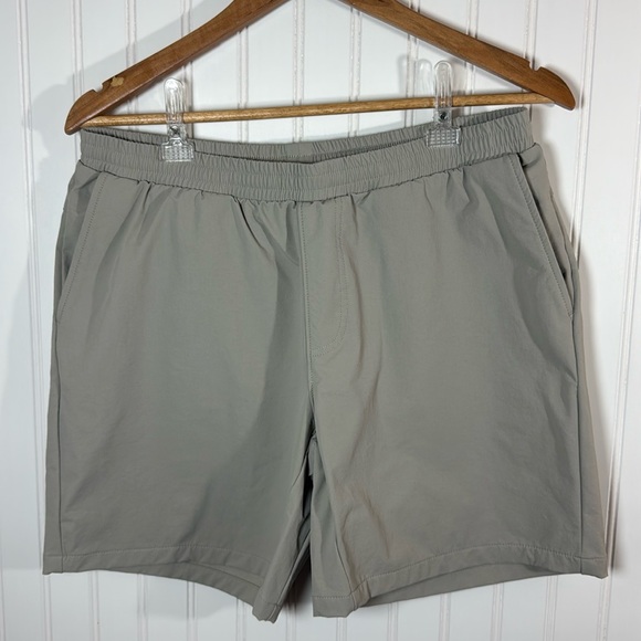 FLX Mens Tan Shorts Size Medium 7in inseam - Picture 1 of 7